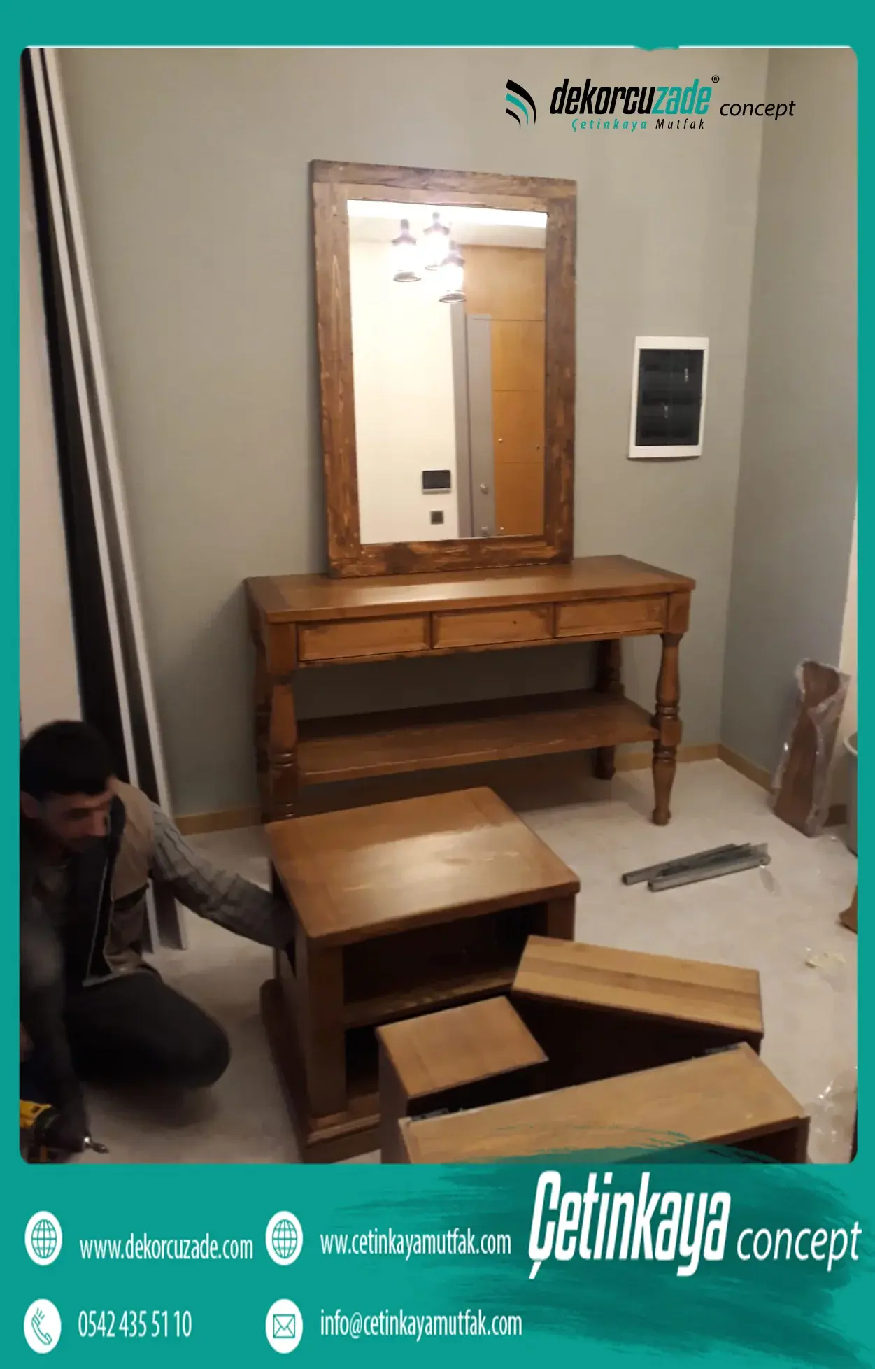 ankara ahşap country mobilya