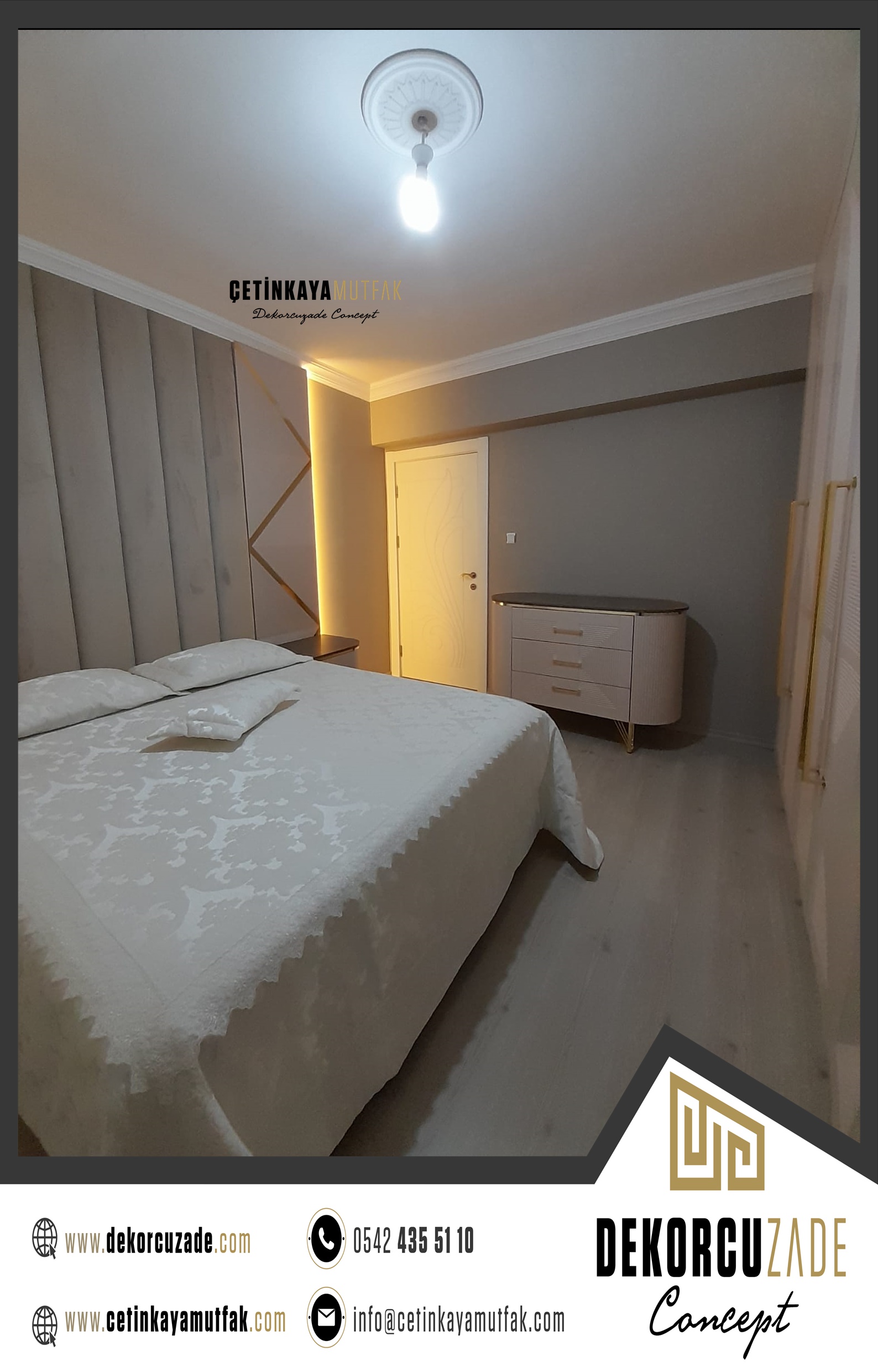 Ankara yatak odası dekorasyonu