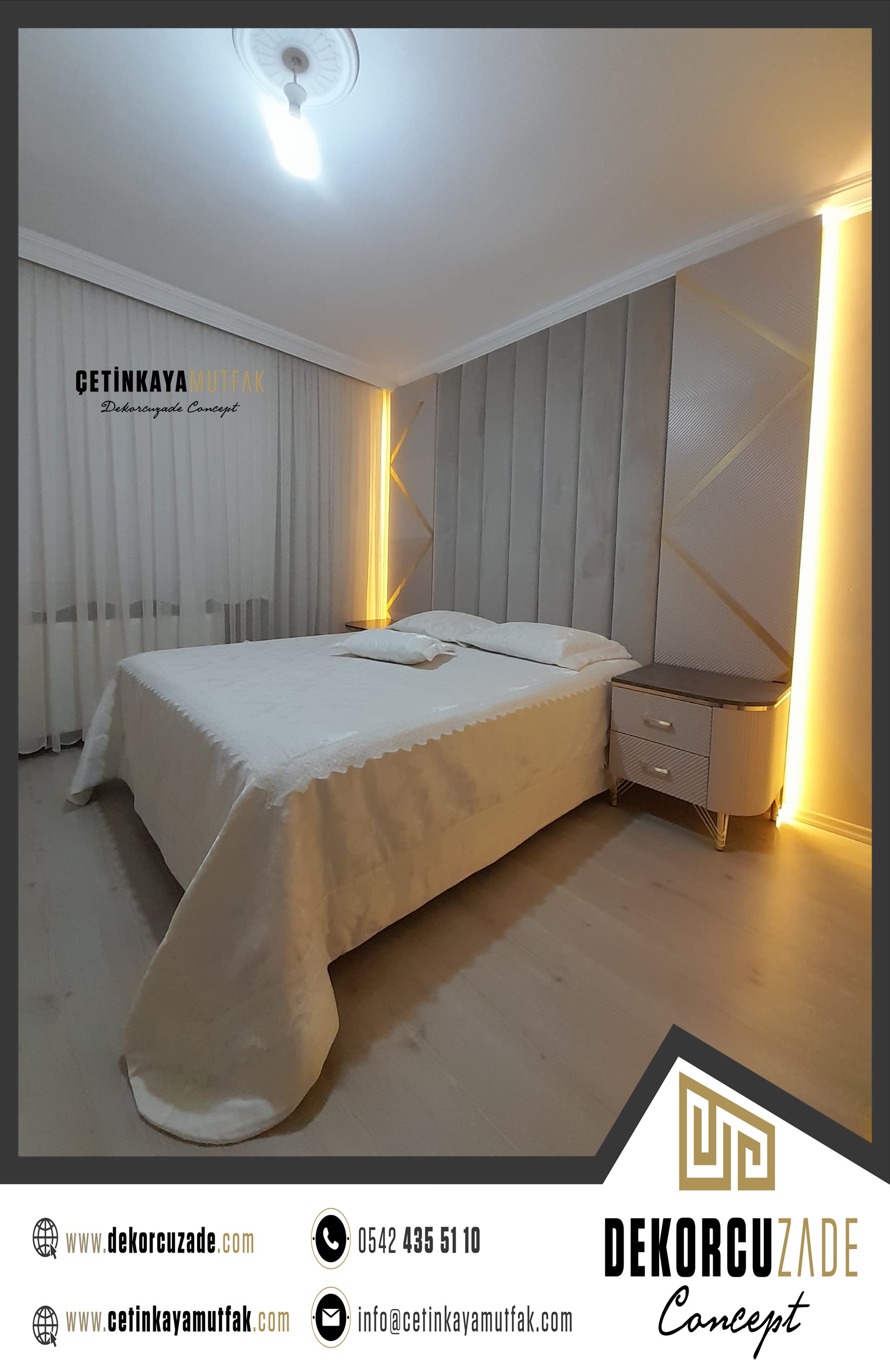 Ankara yatak odası dekorasyonu