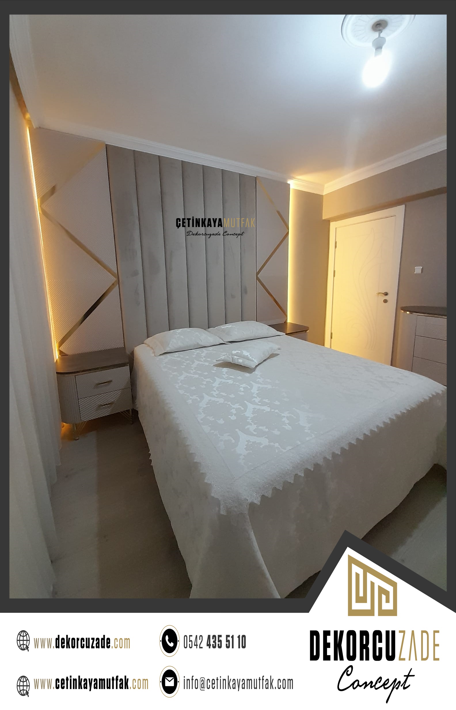 Ankara yatak odası dekorasyonu