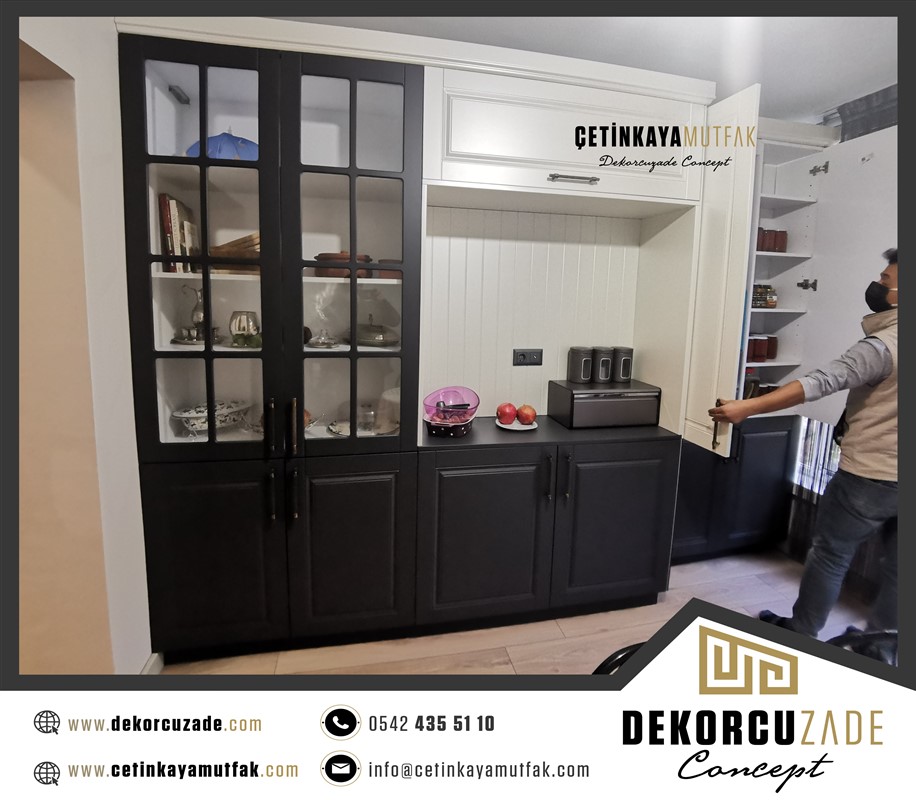 Vintage Mutfak Dolabı Modelleri