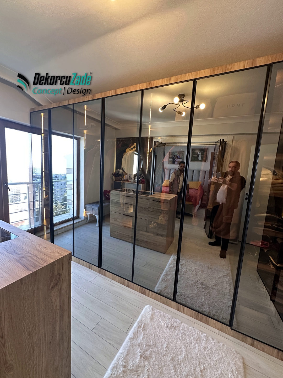 Ankara reflekte cam dolap